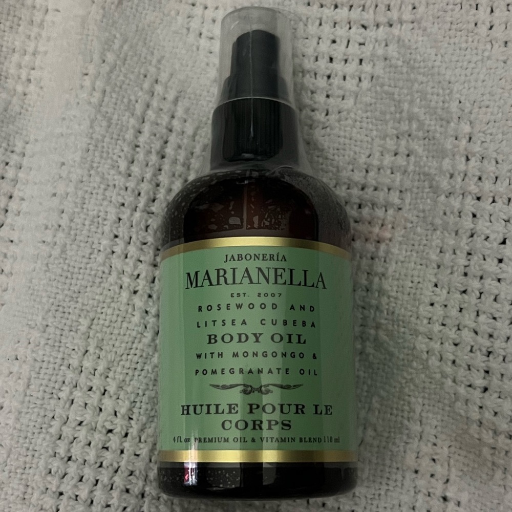Jaboneria Marianella Rosewood & Litsea Cubeba Body Oil